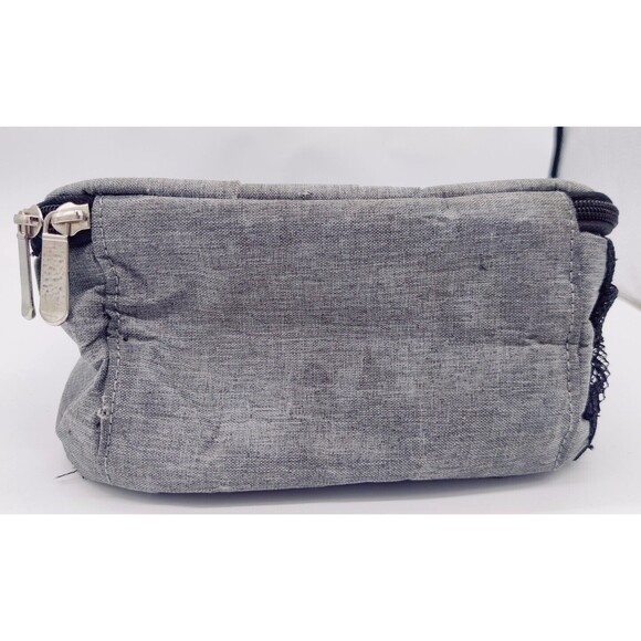 Deosk Gray Insulated Lunch Bag Good Used Condition Box School Work Zip Case Nice - Picture 5 of 10